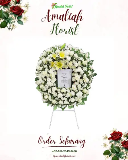 Krans Bunga Duka Pekon Ampai
